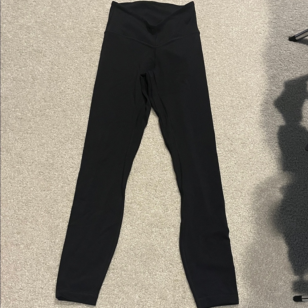 Lululemon Athletica V-Align Black Leggings